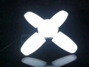 deformable fan blade led bulb